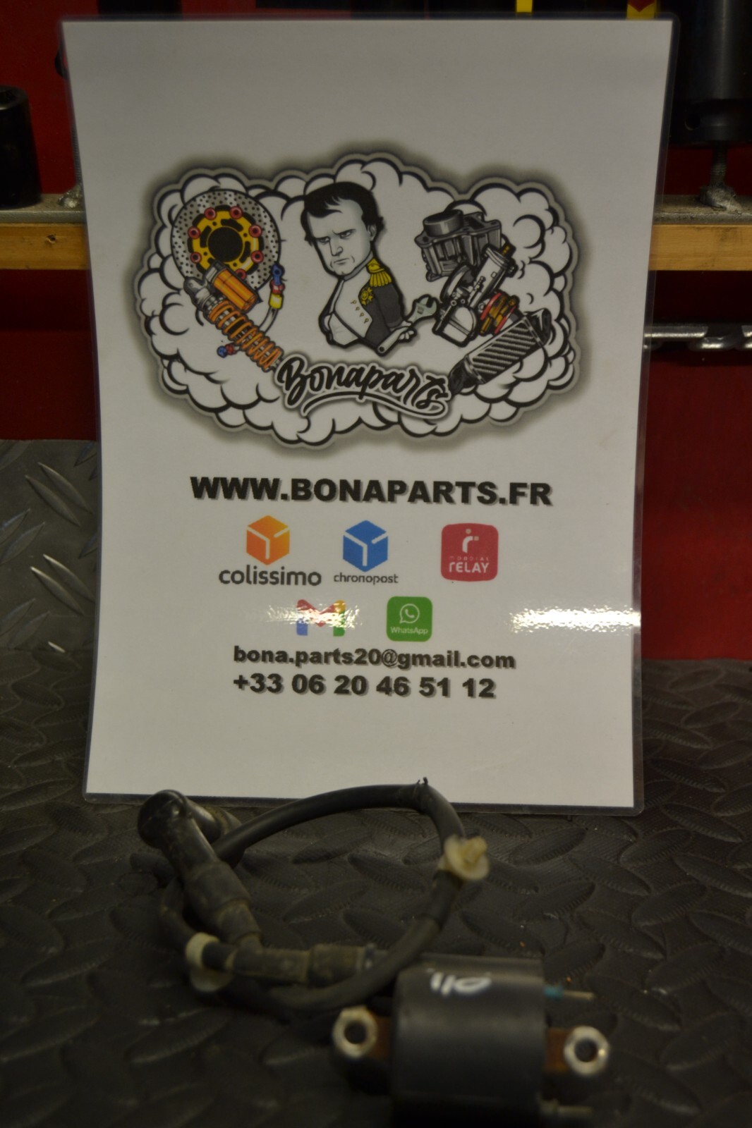 Bobine allumage haute tension coil Honda 110 Lead 30510GFM901 – Image 5