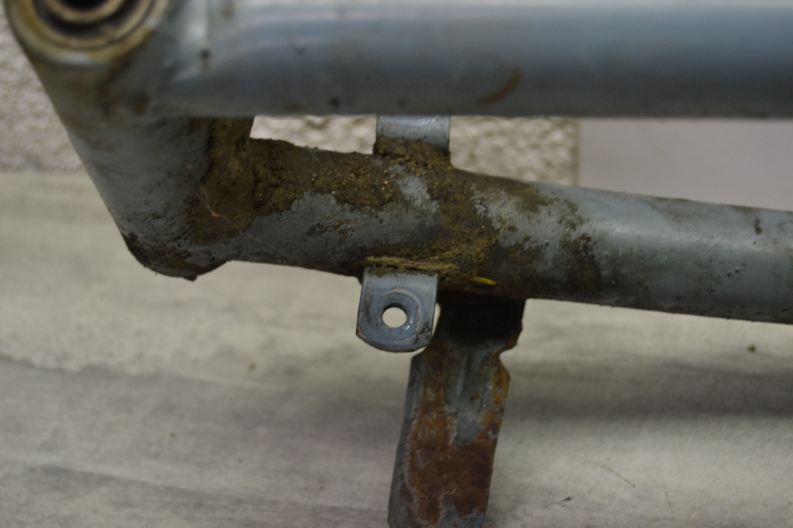 Bras oscillant swingarm Mobylette Motobécane Motobecane AV88 Bleu youngtimer – Image 12