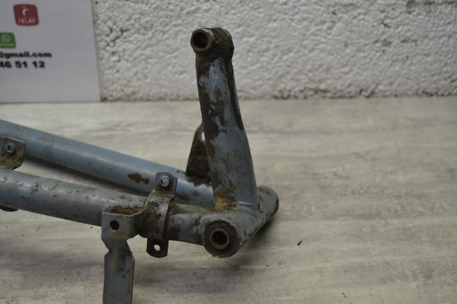 Bras oscillant swingarm Mobylette Motobécane Motobecane AV88 Bleu youngtimer – Image 4