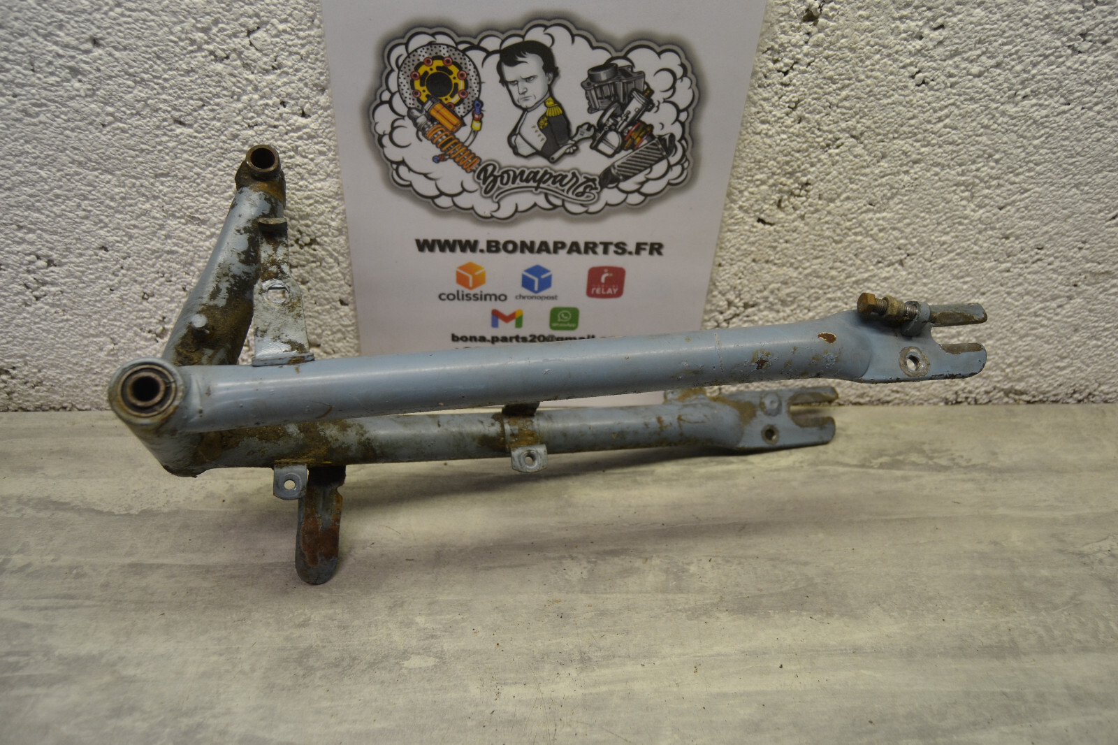 Bras oscillant swingarm Mobylette Motobécane Motobecane AV88 Bleu youngtimer – Image 8