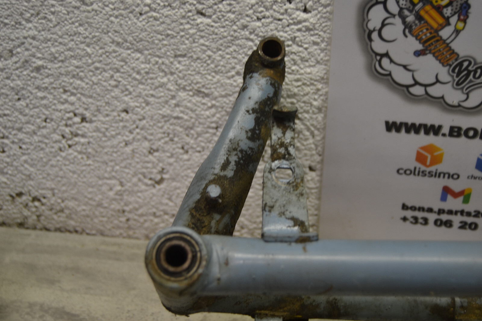 Bras oscillant swingarm Mobylette Motobécane Motobecane AV88 Bleu youngtimer – Image 10