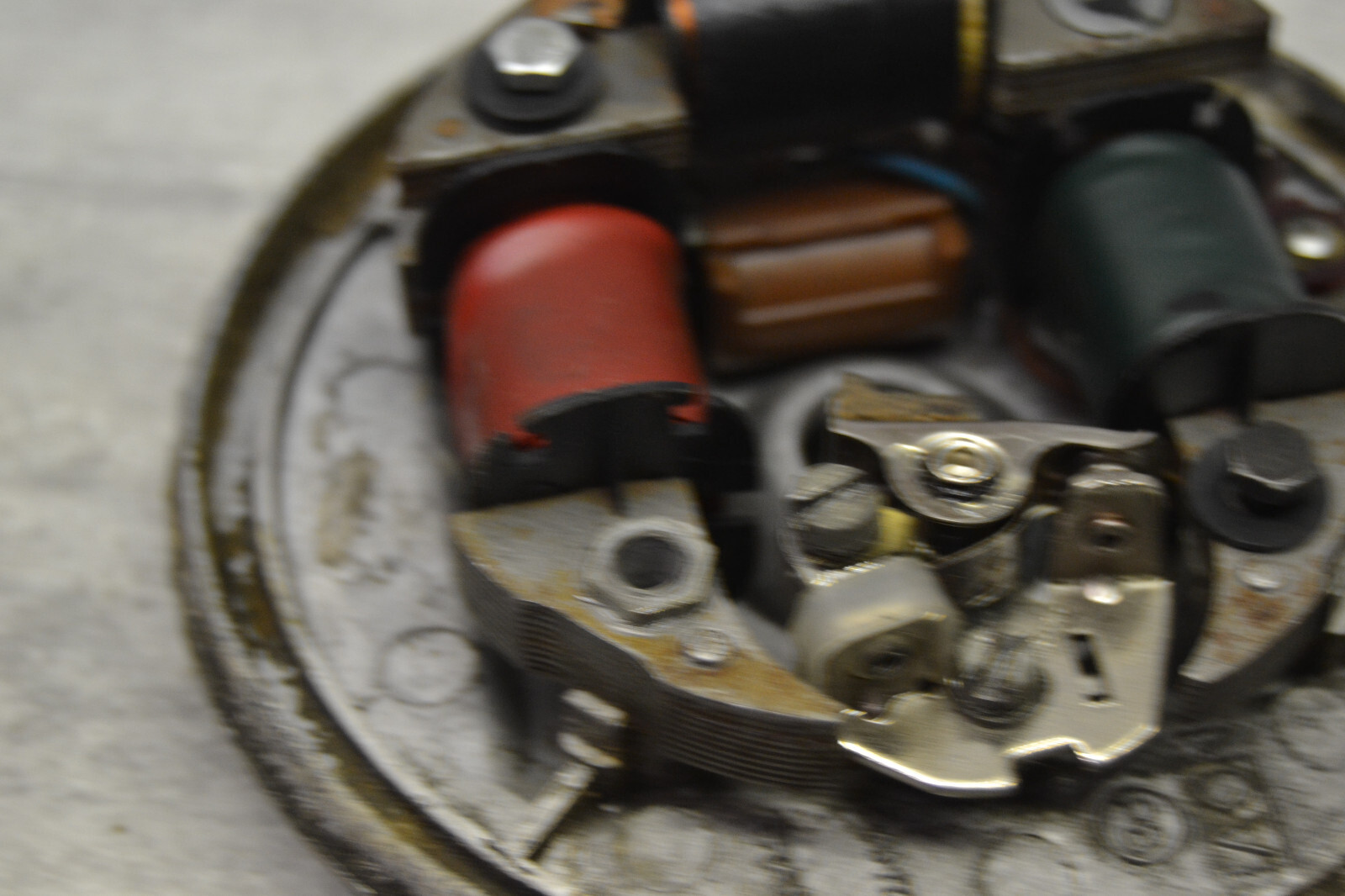 Plateau d'allumage stator Mobylette Motobécane Motobecane AV88 Bleu youngtimer – Image 5