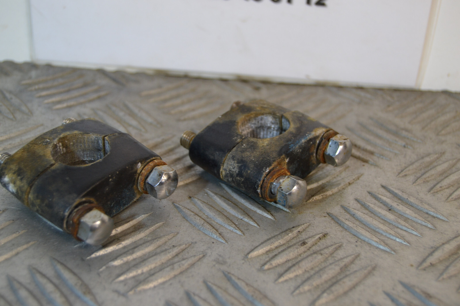 Pontet support guidon Suzuki 125 GT X4 1980-84 risers – Image 3