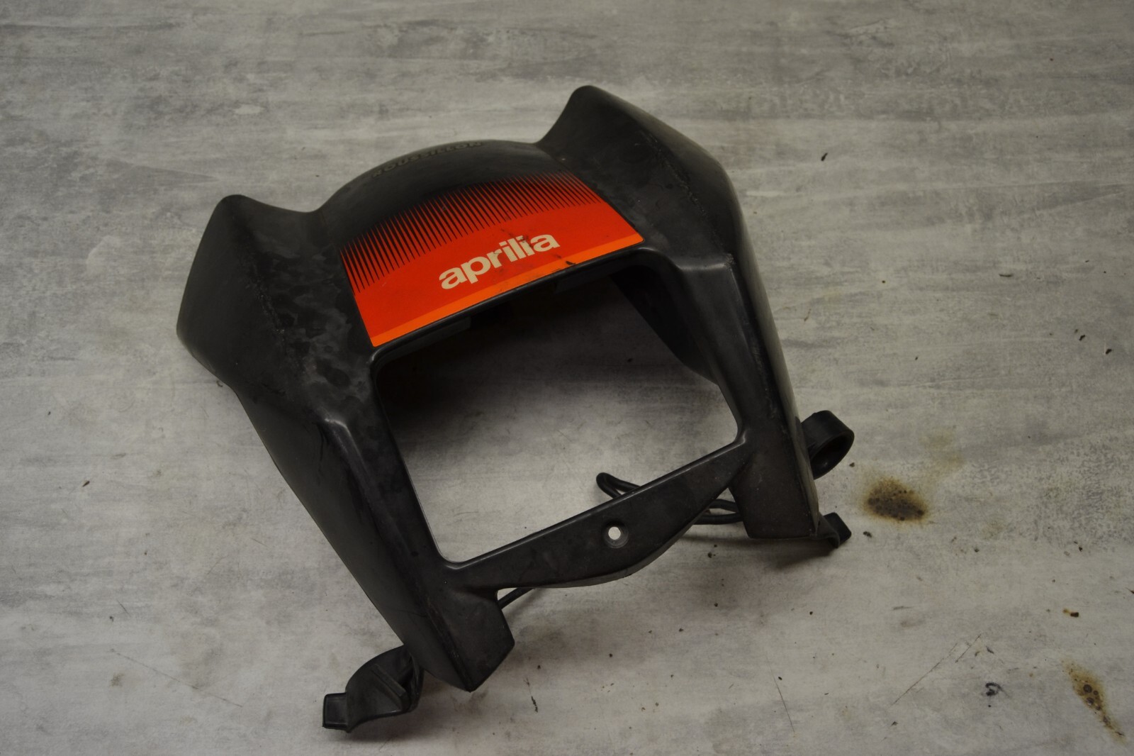 carénage plaque phare Aprilia MX 125 2004-06 AP8178049 Rouge