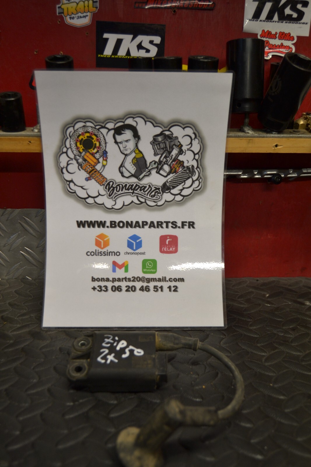 Bobine allumage haute tension coil Piaggio ZIP 50 2t