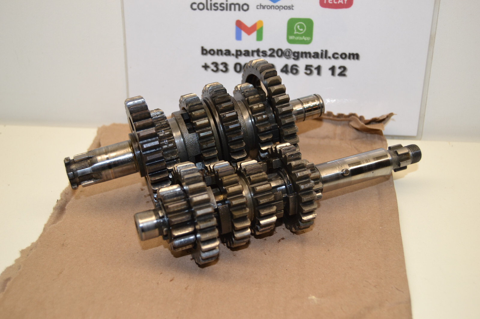 Boite de vitesse Yamaha 125 DTLC 10V gearbox assy