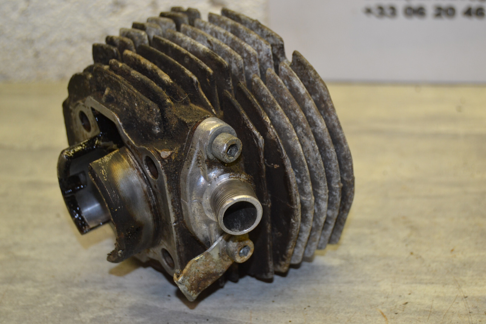 Cylindre piston Mobylette Motobécane Motobecane AV88 Bleu youngtimer – Image 12