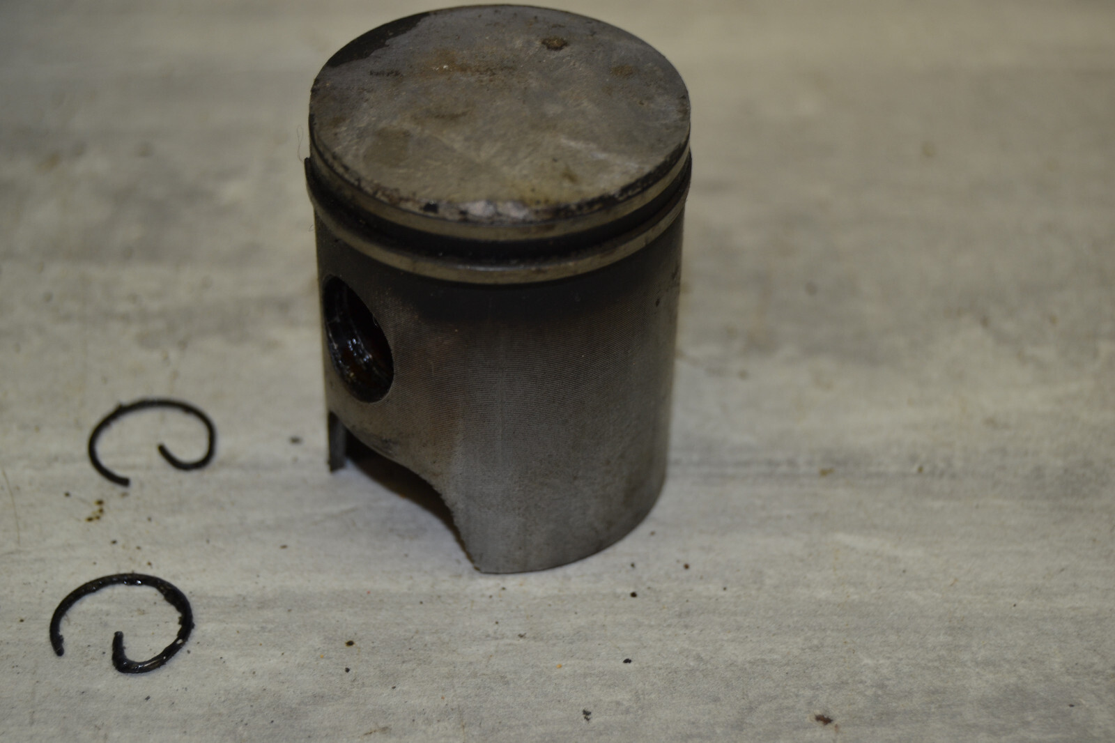 Cylindre piston Mobylette Motobécane Motobecane AV88 Bleu youngtimer – Image 3