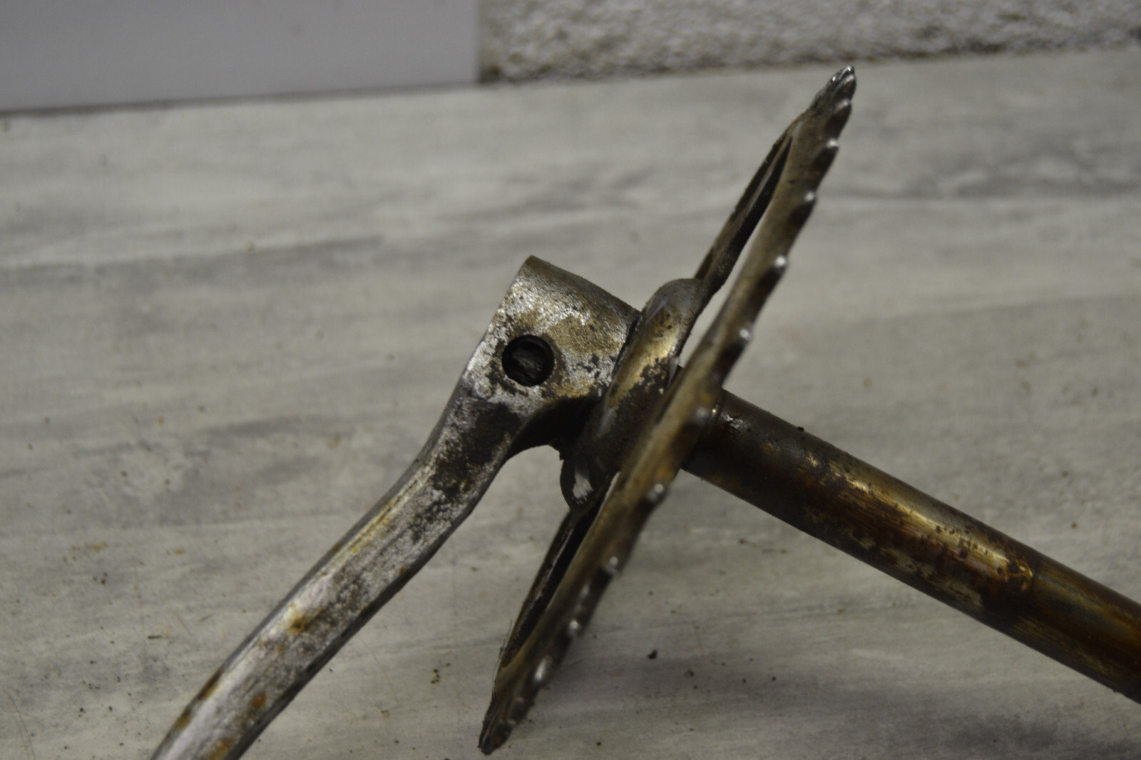 Pédalier axe droit pignon Mobylette Motobécane Motobecane AV88 Bleu youngtimer – Image 10