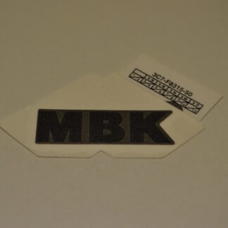 Sticker gris MBK Stunt naked 50 Embleme face avant scooter EW50N 3C7-F8315-50