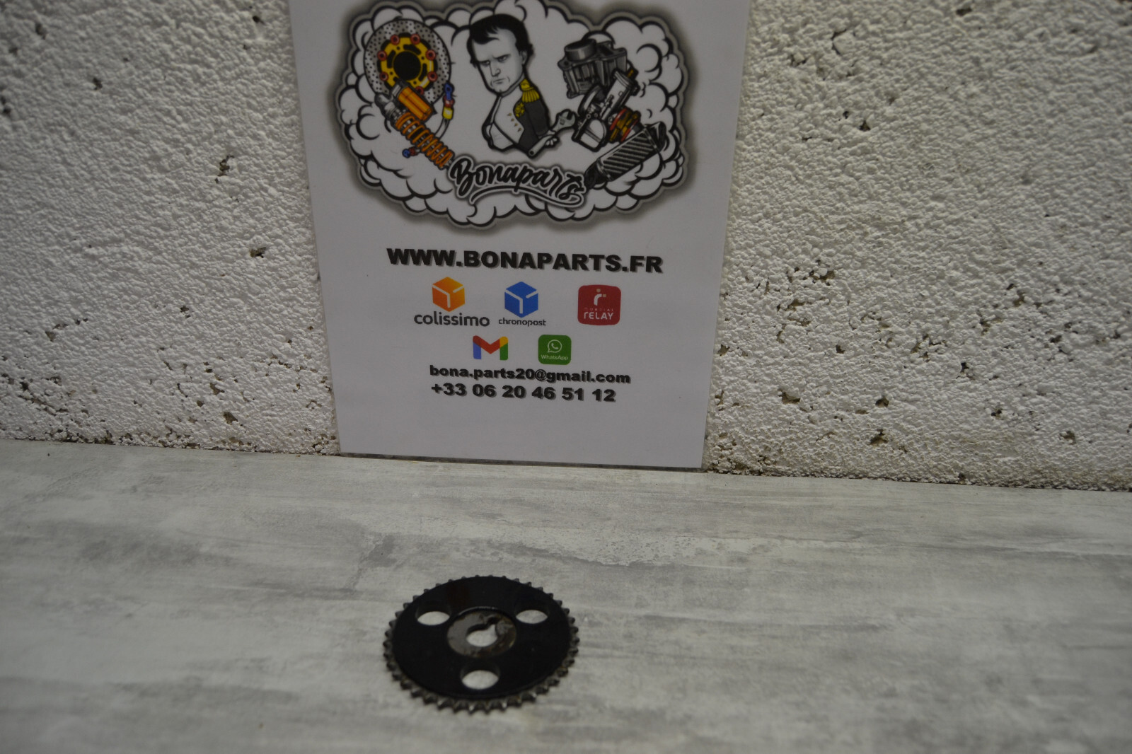 Pignon arbre à cames Yamaha 125 TW camshaft cog – Image 6