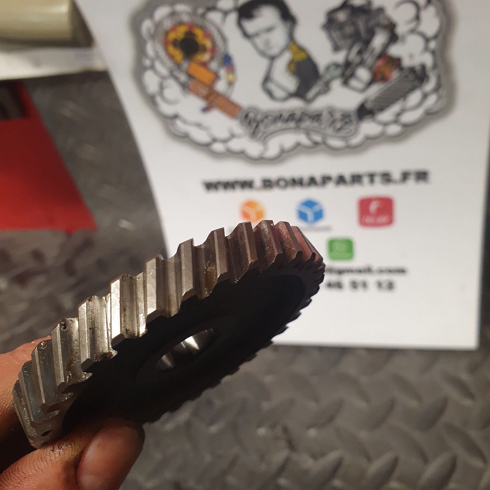 Pignon équilibreur Yamaha 125 DTLC 10V 1982-87 – Image 4