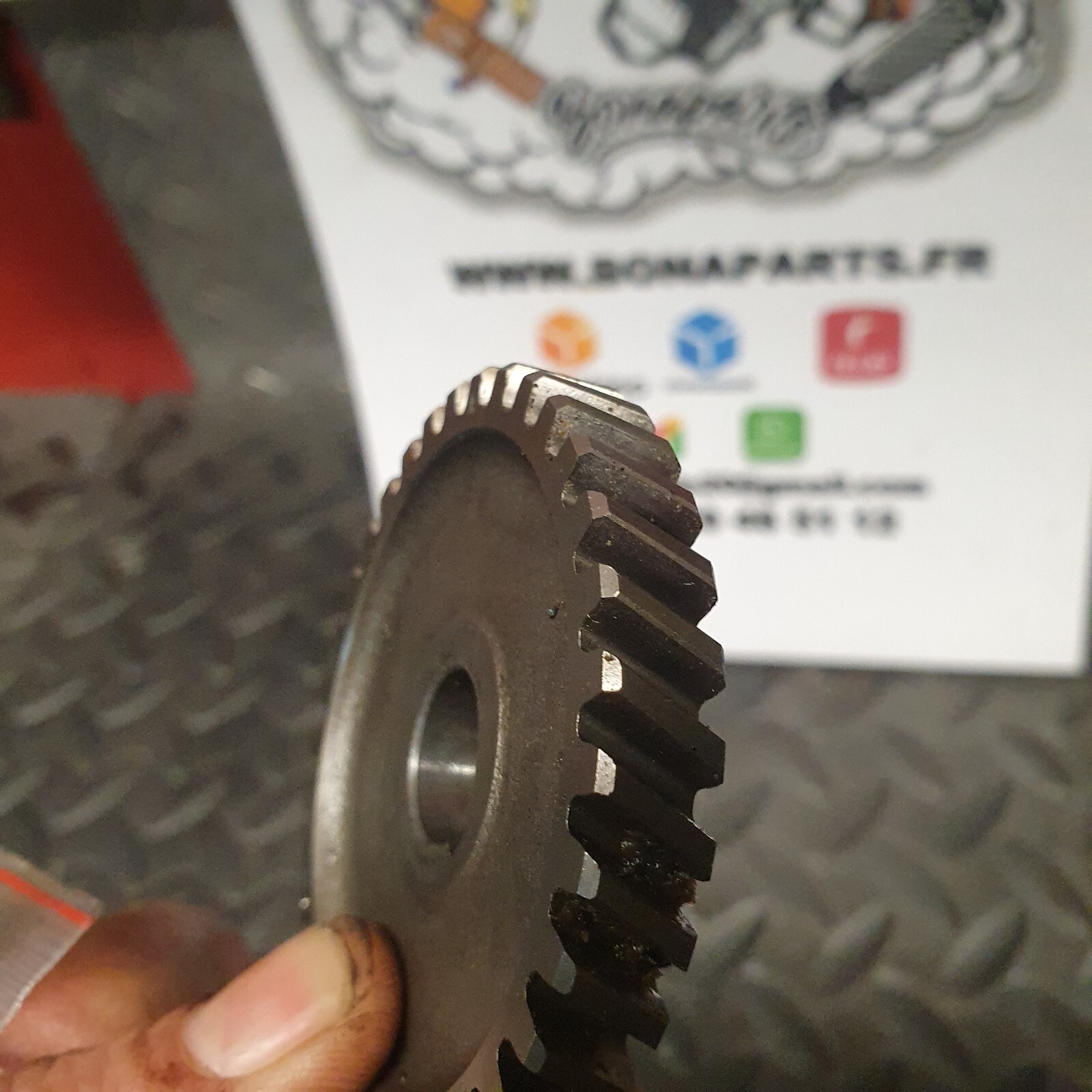 Pignon équilibreur Yamaha 125 DTLC 10V 1982-87 – Image 5