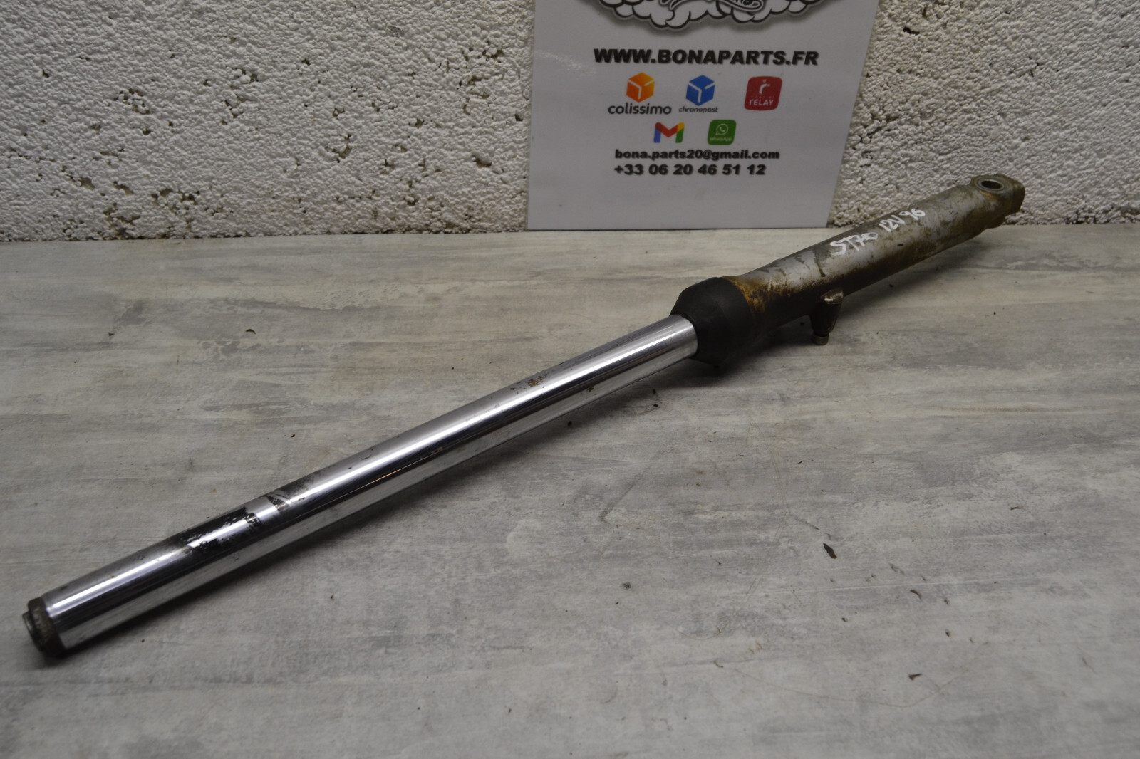 Tube de fourche gauche Honda DAX ST50 ST70 1981-1999