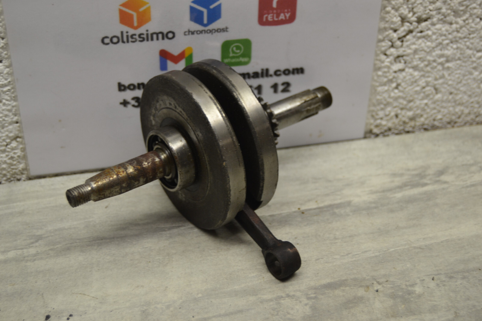 Vilebrequin Honda P50 1967 crankshaft spinotto kurbelwelle