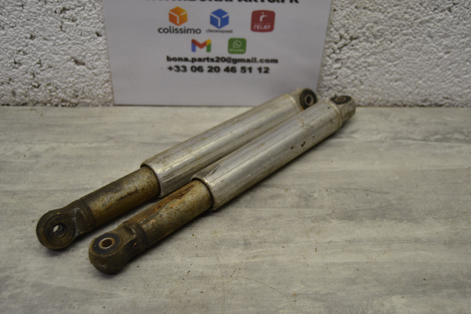 AMortisseur arrière Mobylette Motobécane Motobecane AV88 Bleu youngtimer