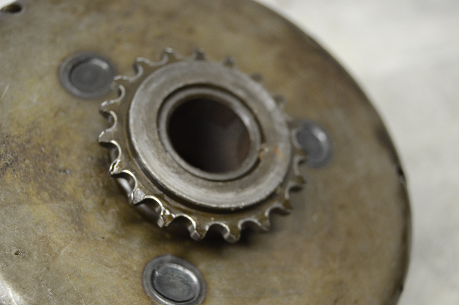 Cloche d'embrayage Honda Amigo P50 1967 clutch basket frizzione – Image 5