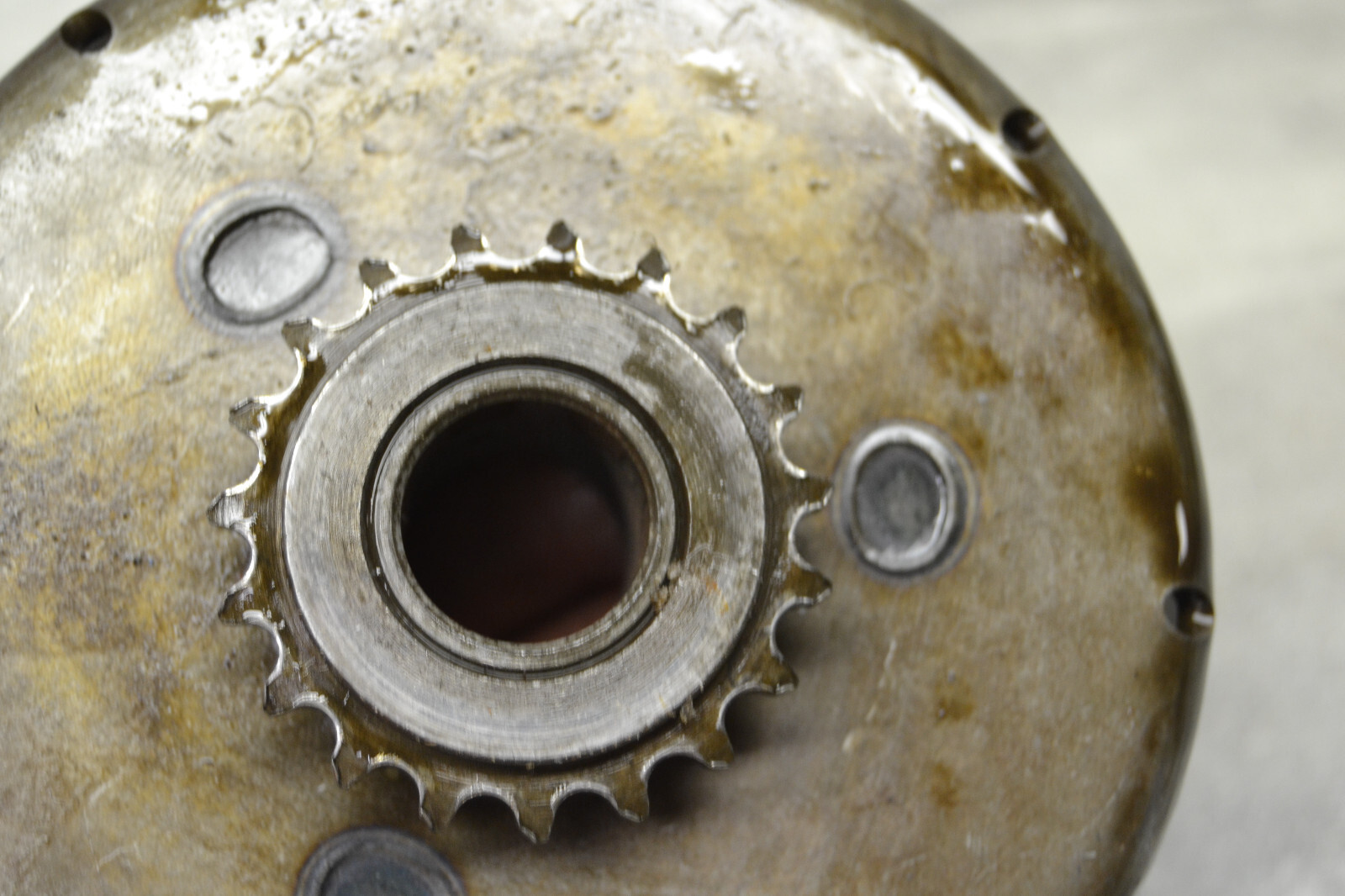 Cloche d'embrayage Honda Amigo P50 1967 clutch basket frizzione – Image 6