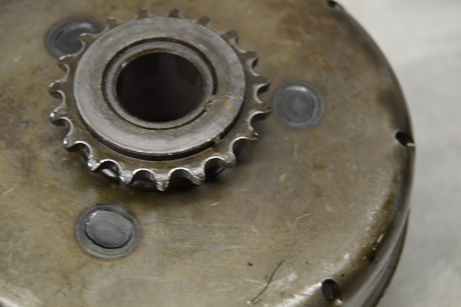 Cloche d'embrayage Honda Amigo P50 1967 clutch basket frizzione – Image 7