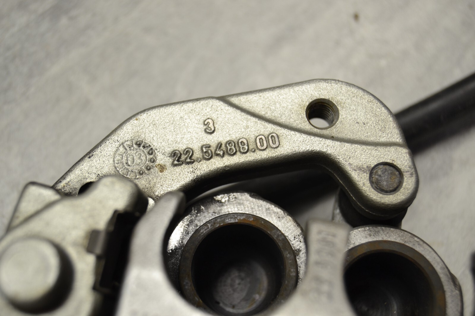 Frein avant complet front brake Aprilia MX 125 2004-06 – Image 9