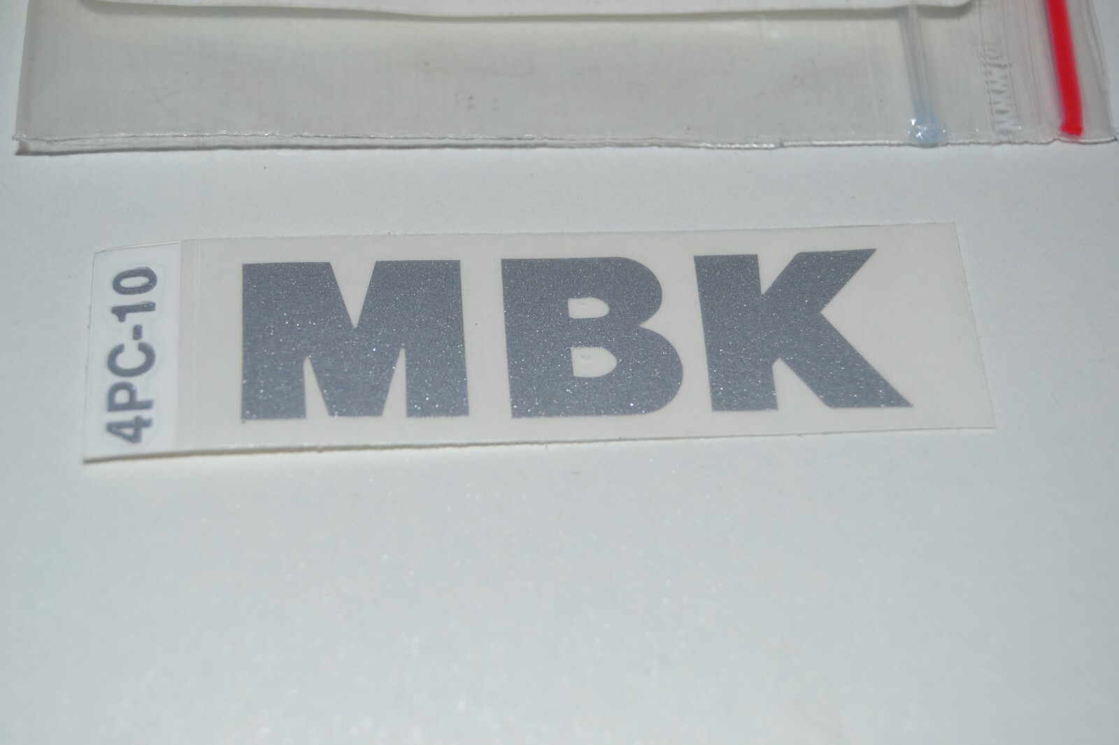 Sticker gris MBK Skyliner Skycruiser 125 Embleme face avant scooter – Image 3