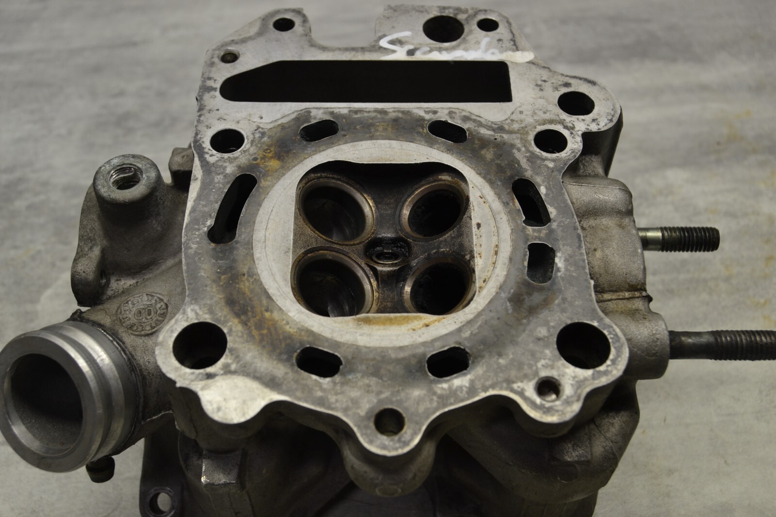 culasse aprilia 125 scarabeo rotax 1999-2004 head testa – Image 4