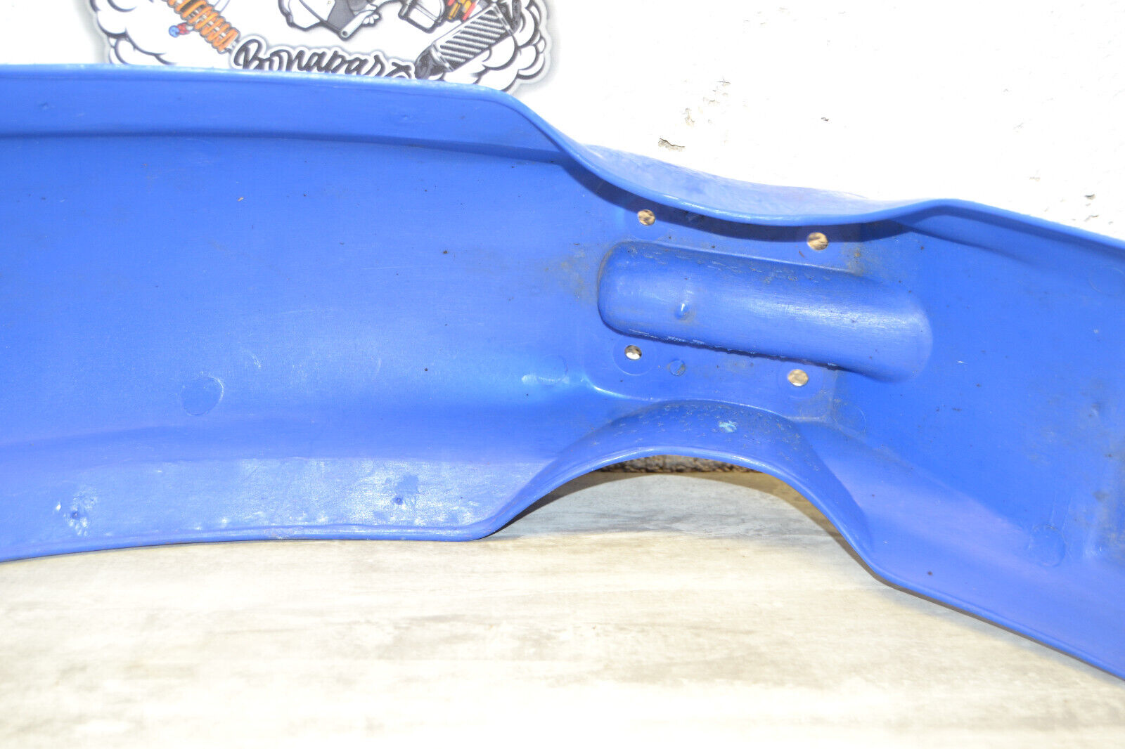 garde boue avant Yamaha XT 600 2KF fareway blue – Image 12