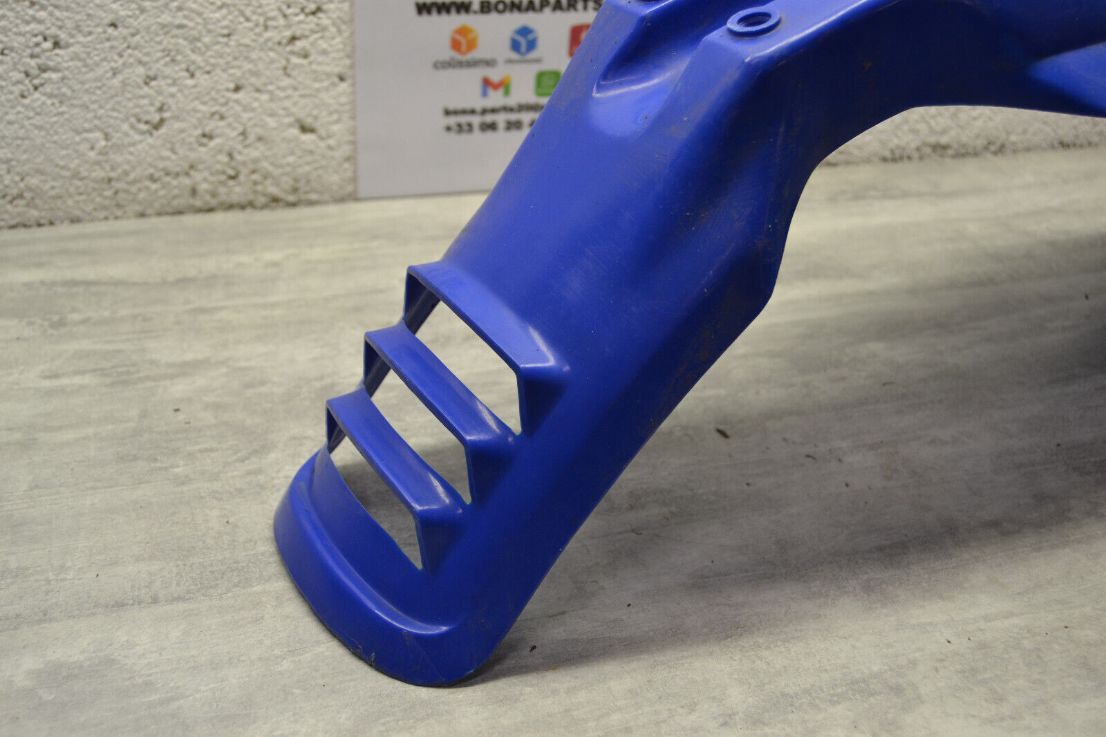 garde boue avant Yamaha XT 600 2KF fareway blue – Image 6